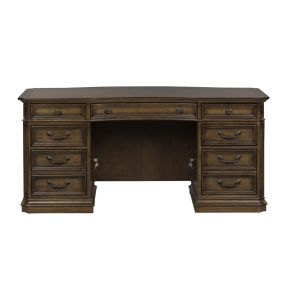Liberty Furniture 487-HO105T Amelia - Jr Executive Desk Top - Dark Brown