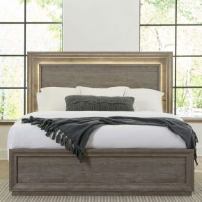 Liberty Furniture 272-BR-CPB Liberty Furniture 272-BR-CPB Horizons - California King Panel Bed - Graystone