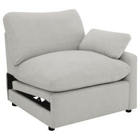 Coaster Fine Furniture 609560RRP Collins - Modular Power Reclining Sectional RAF Power Recliner - Gray