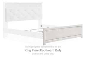 Signature Design by Ashley® B2640-56 Altyra - King Panel Footboard - White