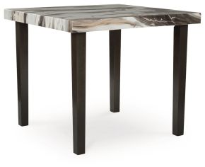 Signature Design by Ashley® PCD581-13 Jeshina - Square Dining Room Counter Table - Dark Brown / Beige