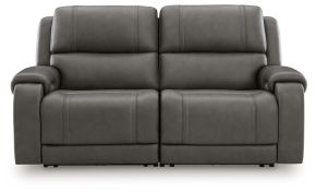 Signature Design by Ashley® PCU12600S1 5Z - Pittson - 2-Piece Power Reclining Sectional Loveseat - Anchor