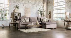 Furniture of America SM7775-SECT Cramlington - Sectional - Light Gray
