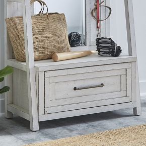 Liberty Furniture 406W-OT1018B Modern Farmhouse - Hall Tree Base - White