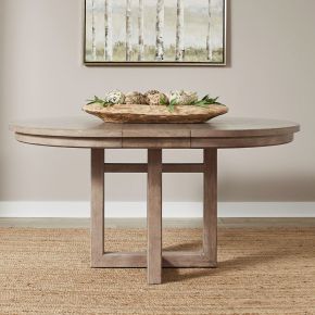 Liberty Furniture 780-T4860 Proximity Place - Round Pedestal Table Top - Brown