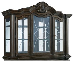 Signature Design by Ashley® D947-81 Maylee - Dining Room Hutch - Dark Brown