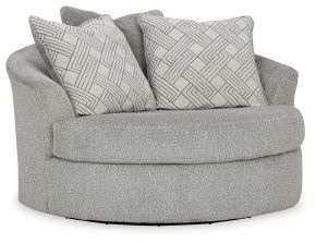 Ashley Furniture 5290621 Casselbury - Oversized Swivel Accent Chair - Cement