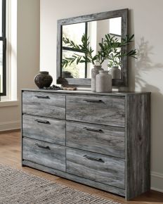 Signature Design by Ashley® B221/31/35 Baystorm - Dresser And Mirror - Gray