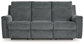 Signature Design by Ashley® 3320287 Barnsana - Gravel - Power Reclining Sofa
