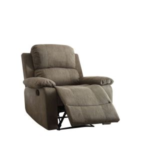 ACME 59528 ACME 59528 Bina - Motion Recliner - Gray Polished Microfiber