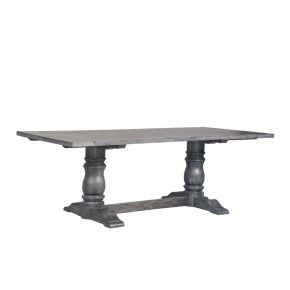 ACME 66180 Leventis - 30" Dining Table - Weathered Gray