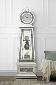 ACME AC00349 Noralie - Grandfather Clock - Mirrored - 63"