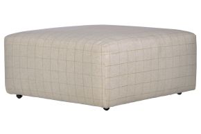 Jackson Furniture Industries 38812-1728/26 Justine - Castered Cocktail Ottoman - Wheat