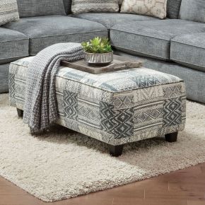 Furniture of America SM8186-OT Eastleigh - Ottoman - Tribal Multi