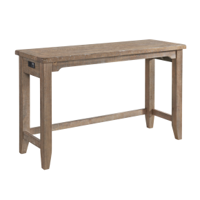 Intercon HI-TA-6021-SWH-C Highland - Sofa Bar Table - Sandwash