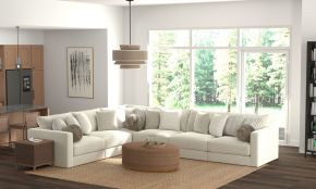 Jackson 2235/36/31/59/37/6-16 Jackson 2235/36/31/59/37/6-16 Ritzy - 6 Piece Modular Sectional - Bone