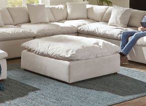 Jackson 444528-1729/11 Posh - Cocktail Ottoman - Porcelain