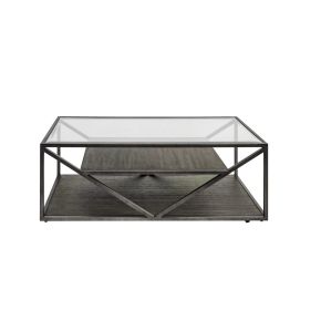 Liberty Furniture 37-OT1010 Liberty Furniture 37-OT1010 Arista - Rectangular Cocktail Table - Cobblestone Brown / Gray Dusty