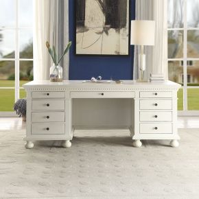 ACME 92482 Gustave - Executive Writing Desk - Cream