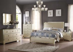 ACME 27137EK Voeville II - Eastern King Bed - Champagne