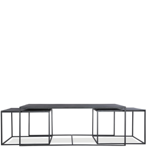 Riverside Furniture 40001 Declan - Nesting Coffee Table - Black