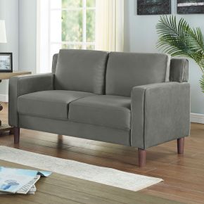 Furniture of America CM6064GY-LV Brandi - Loveseat - Gray
