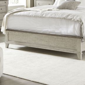 Liberty Furniture 457-BR16 Ivy Hollow - King Panel Footboard - White