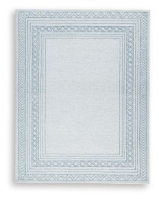 Signature Design by Ashley® R407851 Azelhurst - 8' x 10' Rug - Blue / Ivory / Gray