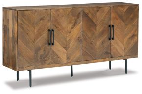 Ashley Furniture A4000308 PratTVille - Accent Cabinet - Brown