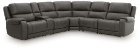 Ashley Furniture PCU12600S5 Ashley Furniture PCU12600S5 5Z - Pittson - 6-Piece Power Reclining Sectional With Storage Console - Anchor