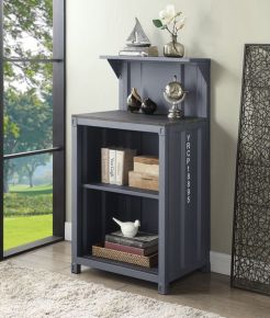ACME AC00378 Cargo - Reception Desk - Gunmetal Finish