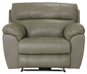 Catnapper 40707-1273/56-3073/56 Costa - Top Grain Italian Leather Lay Flat Recliner - Putty