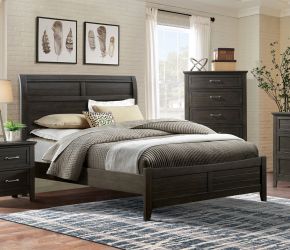 Furniture of America FOA7916Q-BED Alaina - Queen Bed - Walnut