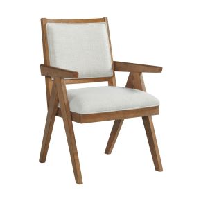Intercon VN-CH-380AC-OSA-RTA Vantage - A-Frame Arm Chair - Organic Spice Acacia