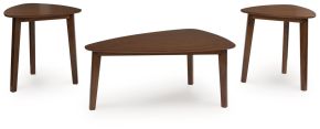 Ashley Furniture T135-13 Lyncott - Occasional Wood Table Set (Set of 3) - Brown