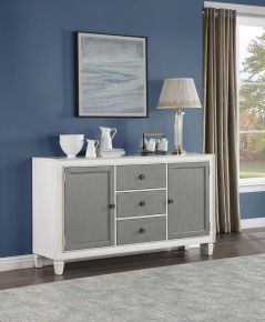 ACME DN02276 Katia - Server - Rustic Gray & Weathered White