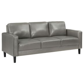 Coaster Fine Furniture 508365 Ruth - Upholstered Track Arm Sofa - Gray