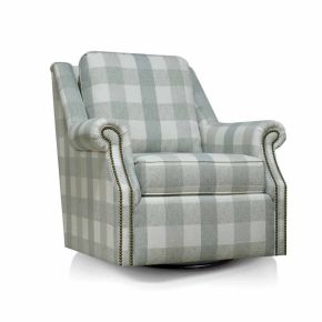England Furniture 147071N Annie Swivel Glider with Nails