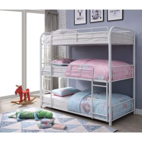 ACME 38110 ACME 38110 Cairo - Triple Twin Bunk Bed - White