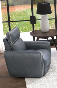 Catnapper 635004-1419/53-1419/18 Nico - Power Recliner With Power Adjustable Headrest - Twilight