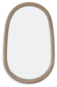 Signature Design by Ashley® A8010329 Aarilynn - Antique Brown - Accent Mirror