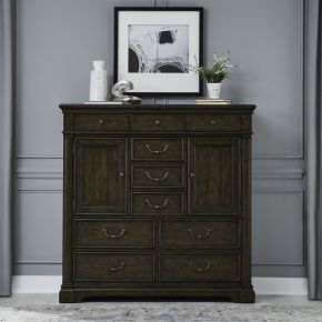 Liberty Furniture 512-BR42 Liberty Furniture 512-BR42 Arden Road - 2 Door 10 Drawer Chest - Satin Cherry