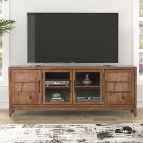 Liberty Furniture 936-TV82 Shaker Lakes - 82" TV Console - Brown