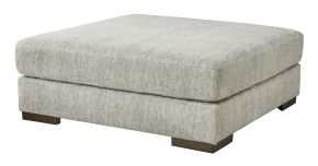 Ashley Furniture 1440408 Regent Park - Pewter - Oversized Accent Ottoman