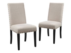New Classic D162-SC-NAT Crispin - Dining Chair (Set of 2) - Natural Beige