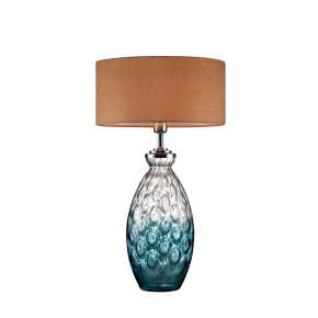 Furniture of America L9703 Cindy - Table Lamp - Aquamarine - Glass