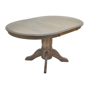 Intercon CL-TA-4260-WCT-C Colonial Oak - Round Pedestal Table - Weathered Chestnut