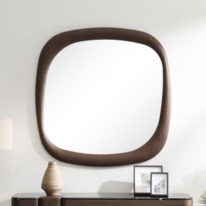 ACME AC03092 Dana - Accent Mirror - Dark Walnut