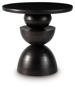Signature Design by Ashley® A4000680 Kurtson - Accent Table - Bronze Finish