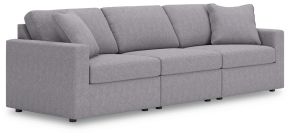 Signature Design by Ashley® 92104S2 Modmax - 3-Piece Sofa - Granite
